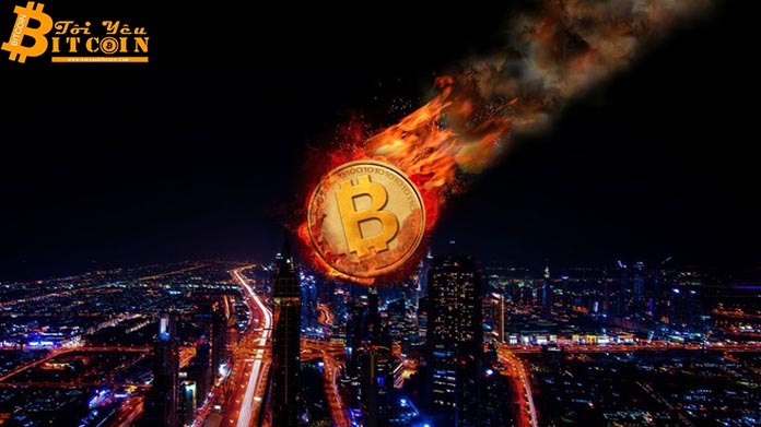 Giá Bitcoin đối mặt với nguy cơ giảm sâu khi đột ngột sụt về $6,900