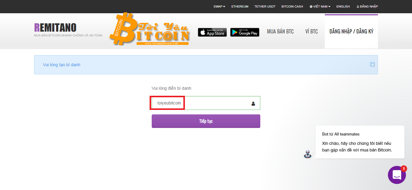 Sàn Remitano: Hướng dẫn Đăng ký, Xác minh và Mua bán Bitcoin từ A - Z