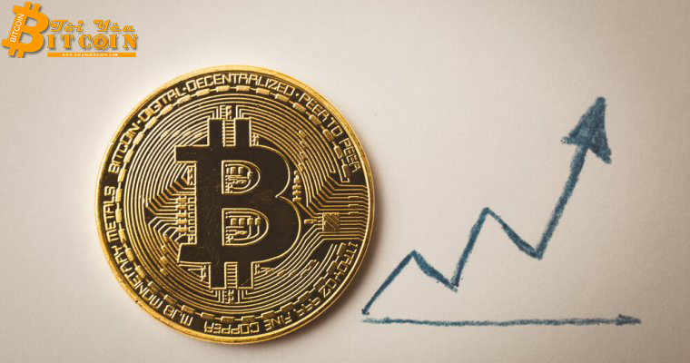 Giá Bitcoin tăng đột biến lên 6.900 USD