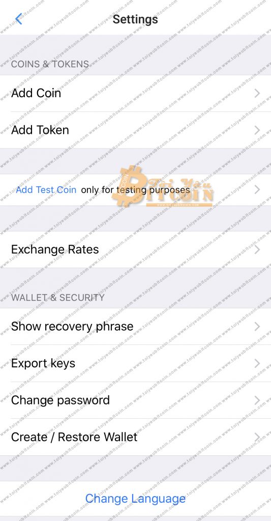 Hướng dẫn sử dụng ví Coinomi. Ảnh 3