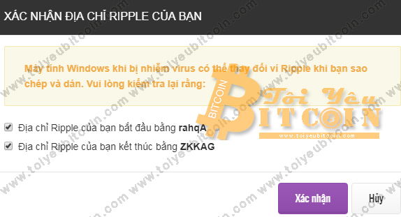 Rút XRP từ Remitano về Toast Walelt. ẢNH 2