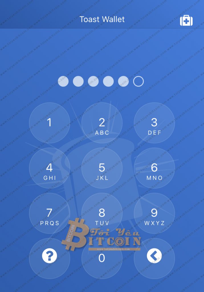 Sao lưu khôi phục ví Ripple trên Toast Wallet. Ảnh 4