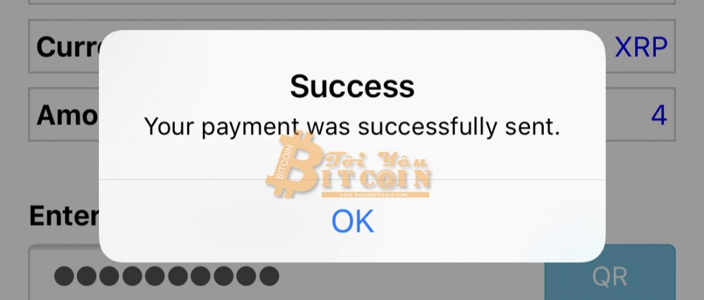 Rút XRP từ ví Toast Wallet. Ảnh 4