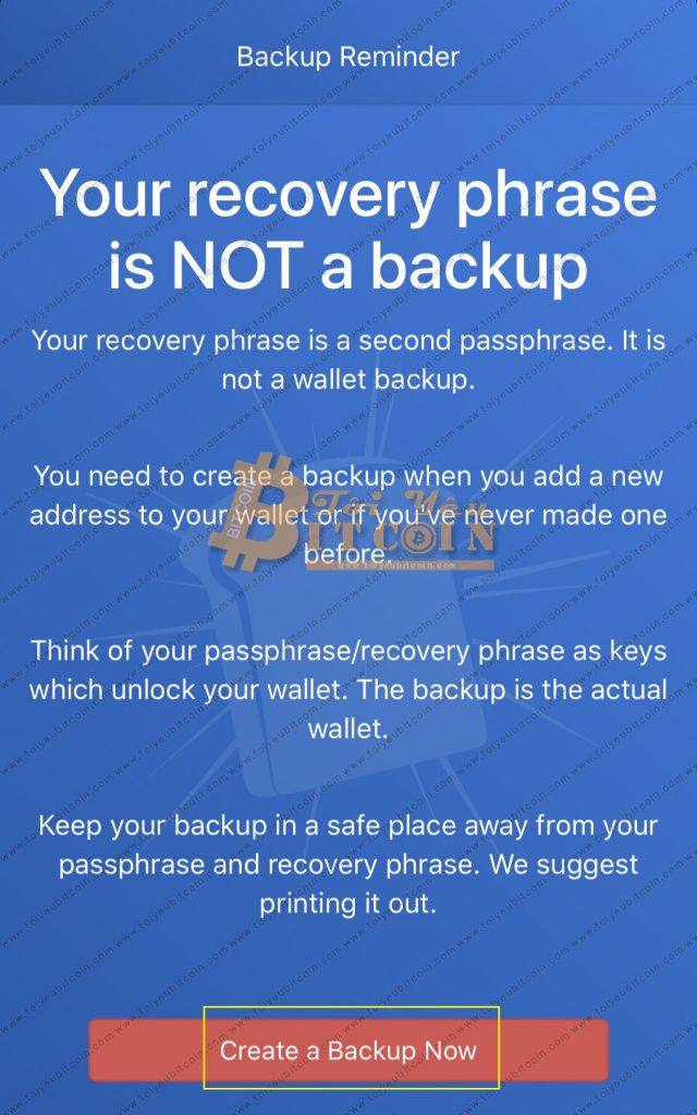 Tạo ví XRP mới trên Toast Wallet. Ảnh 4