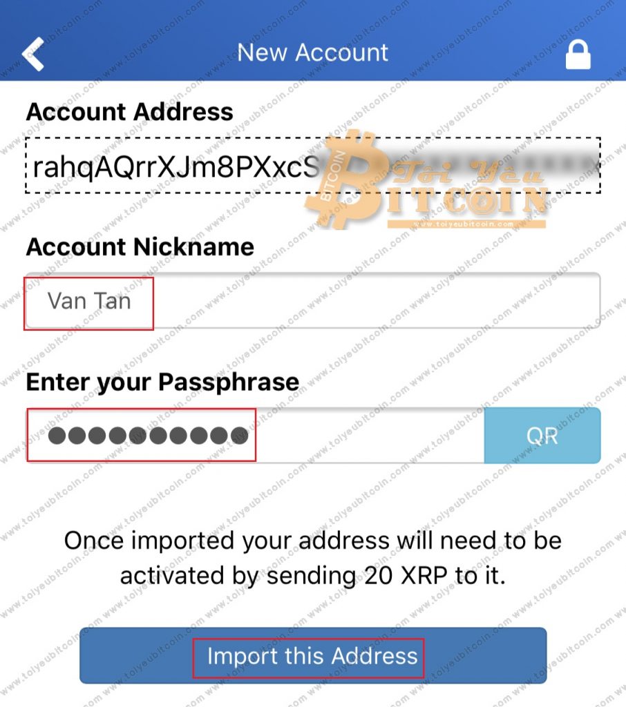 Cài đặt ví Toast Wallet trên điện thoại. Ảnh 10