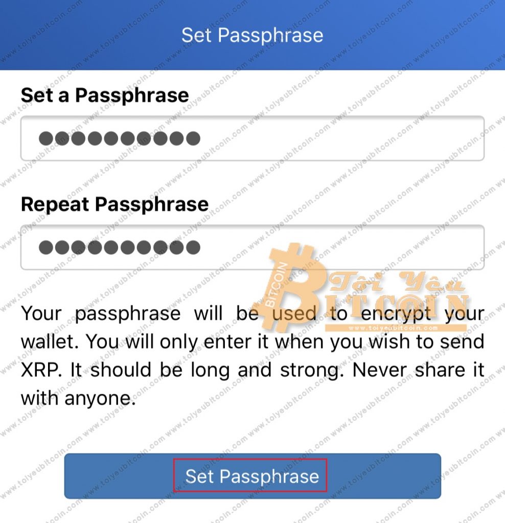 Cài đặt ví Toast Wallet trên điện thoại. Ảnh 4