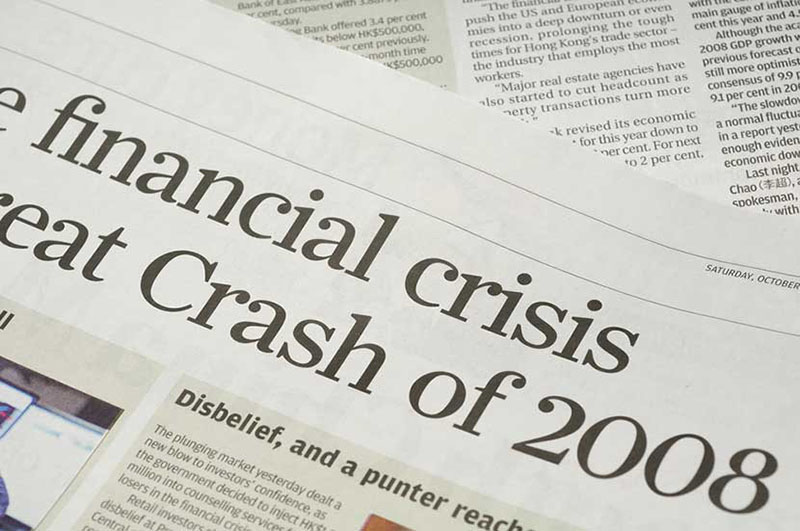 Khủng hoảng kinh tế 2008 được xem là một trong những vu khủng hoảng tồi tệ nhất trong lịch sử.