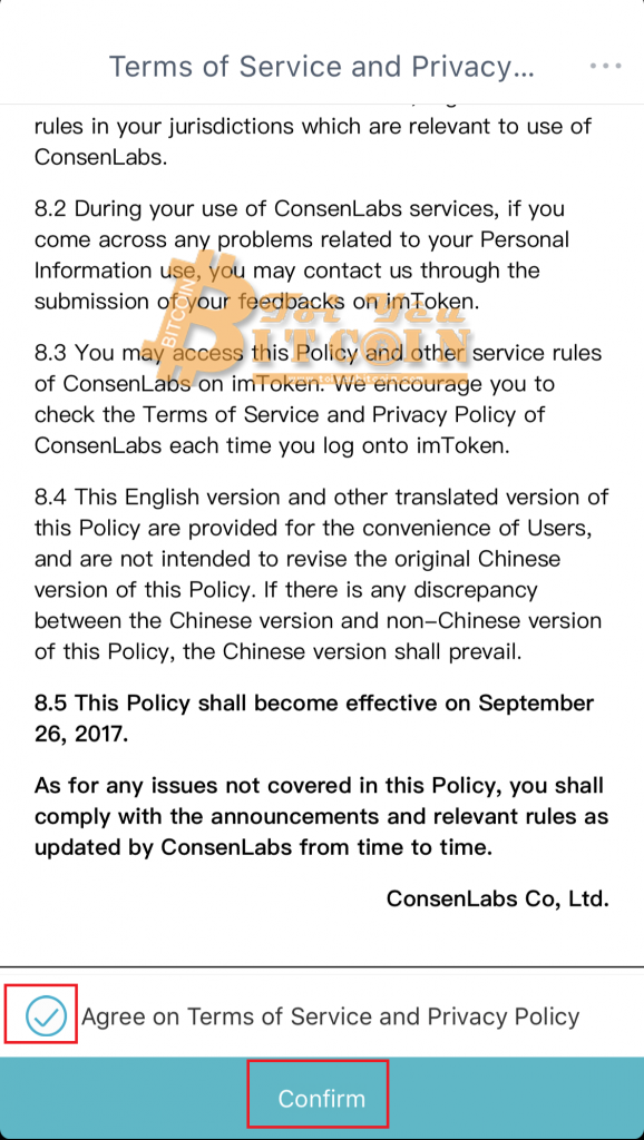 Cài đặt ví ImToken. Ảnh 1