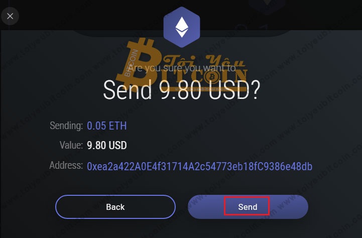 Rút tiền từ ví Exodus. Ảnh 3