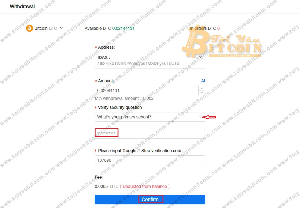 Rút tiền từ Kucoin. Ảnh 5