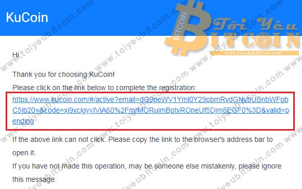 Đăng ký tạo tài khoản Kucoin. Ảnh 4