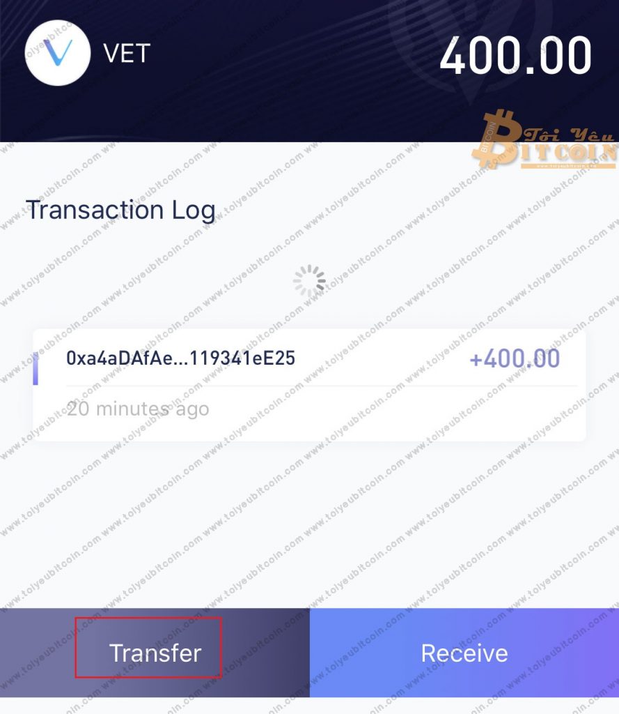 Rút tiền từ ví VeChainThor. Ảnh 4