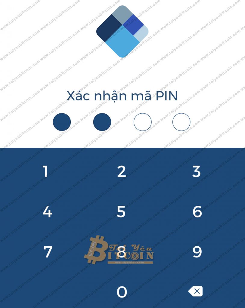 Đăng nhập ví Blockchain trên điện thoại. Ảnh 11