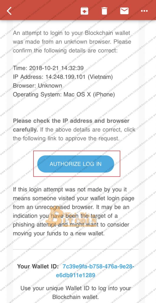 Đăng nhập ví Blockchain trên điện thoại. Ảnh 7