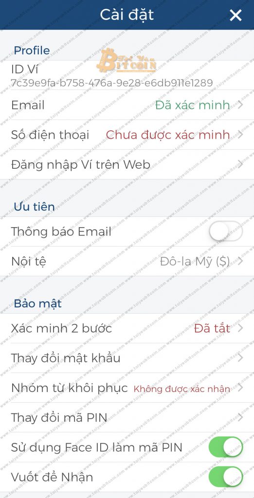 Các tính năng của ví Blockchain. Ảnh 3