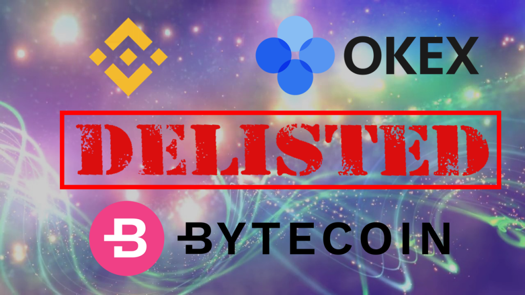 Vì sao Bytecoin bị hủy niêm yết bởi Binance và OKEx?