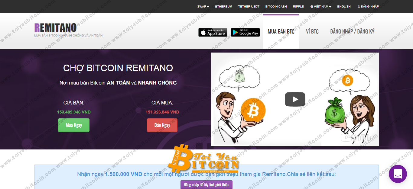 TOP 5 Sàn giao dịch mua bán Bitcoin uy tín & giá rẻ nhất tại Việt Nam