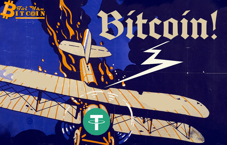 Giá Tether tụt dốc trên các sàn giao dịch liệu có ảnh hưởng đến Bitcoin?