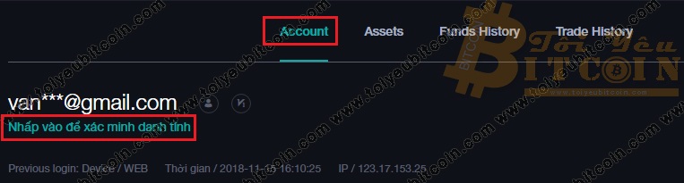 Xác minh tài khoản BitMart. Ảnh 1