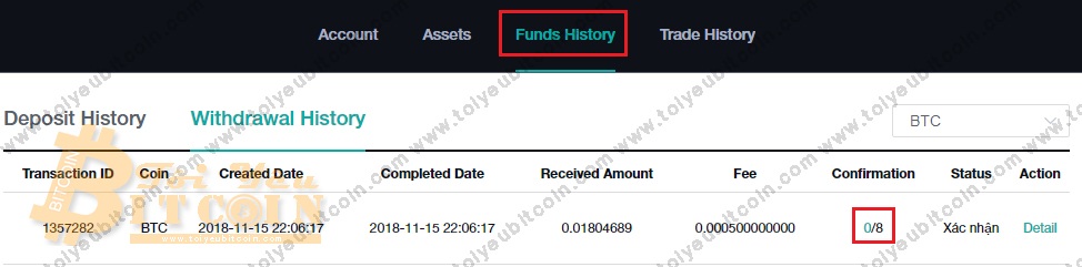 Rút tiền từ sàn BitMart. Ảnh 8