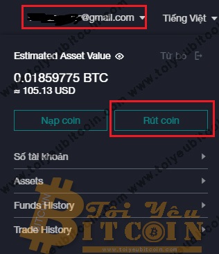 Rút tiền từ sàn BitMart. Ảnh 1