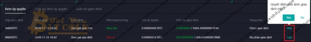 Cách trade coin trên sàn BitMart. Ảnh 5