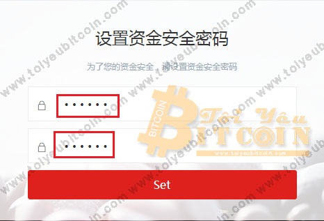 Thiết lập mật khẩu rút tiền ZB. Ảnh 2