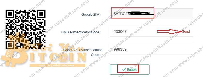 Bật 2FA cho tài khoản ZB. Ảnh 2