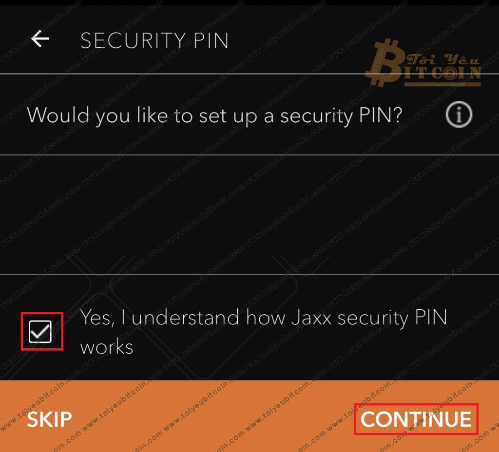 Tạo ví Jaxx trên điện thoại. Ảnh 10