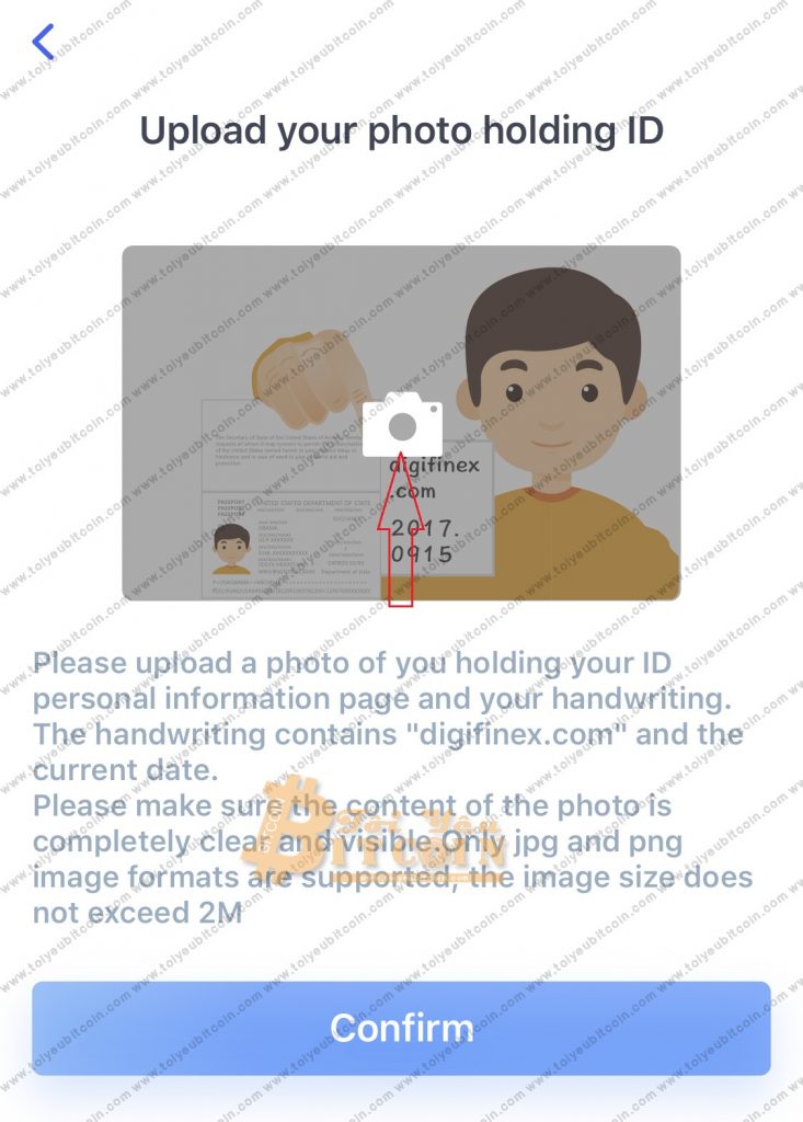 Xác minh tài khoản DigiFinex. Ảnh 15