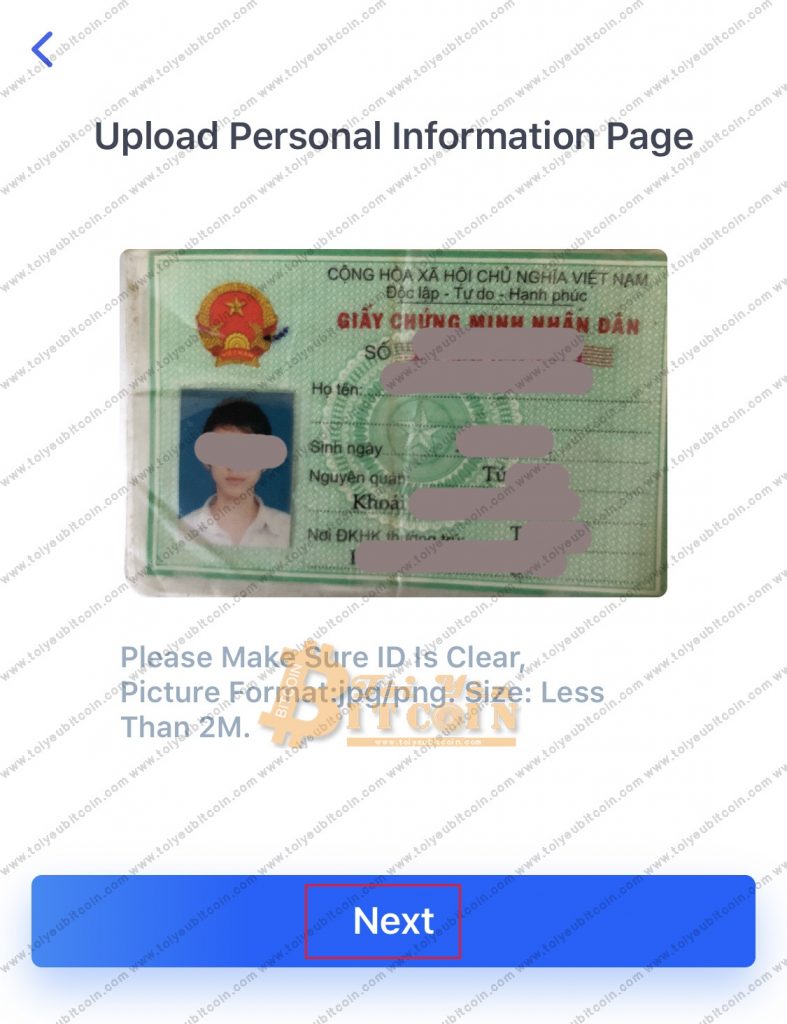 Xác minh tài khoản DigiFinex. Ảnh 14