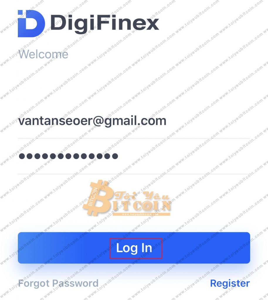 Xác minh tài khoản DigiFinex. Ảnh 2