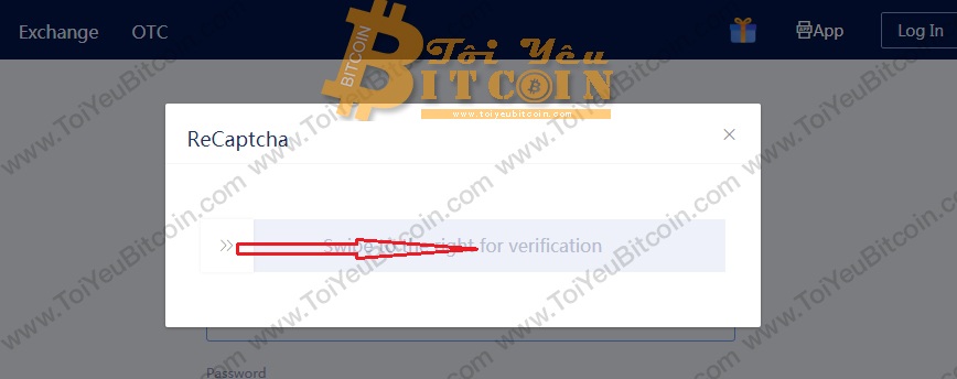 Đăng nhập vào sàn RightBTC. Ảnh 3
