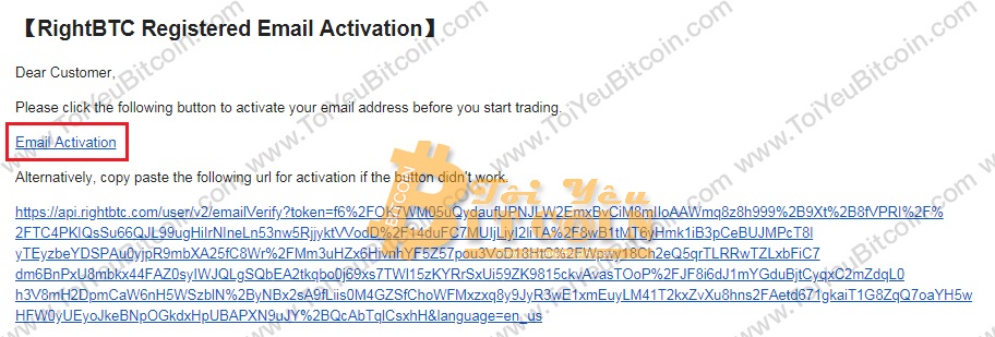 Đăng ký tạo tài khoản RightBTC. Ảnh 3
