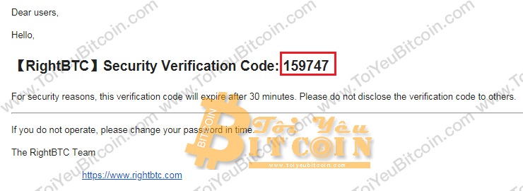 Bảo mật 2FA cho RightBTC. Ảnh 3