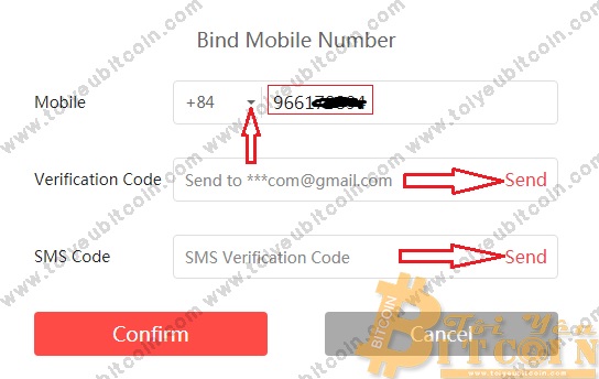 Xác minh SĐT với sàn DragonEX. Ảnh 3