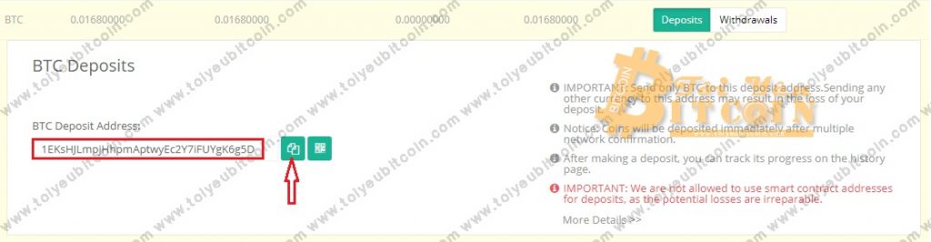 Nạp tiền vào sàn Hotbit. Ảnh 2