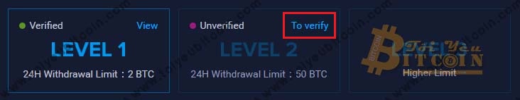 Xác minh tài khoản BitZ. Ảnh 2