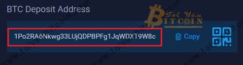 Nạp tiền vào sàn Bit-Z. Ảnh 4