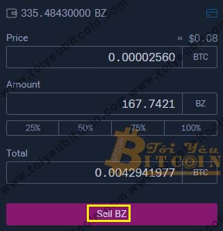 Cách trade coin trên sàn Bit Z. Ảnh 4