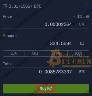 Cách trade coin trên sàn Bit Z. Ảnh 3
