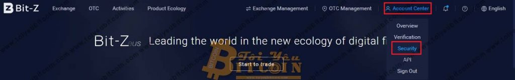 Xác thực SĐT với sàn Bit Z. Ảnh 1