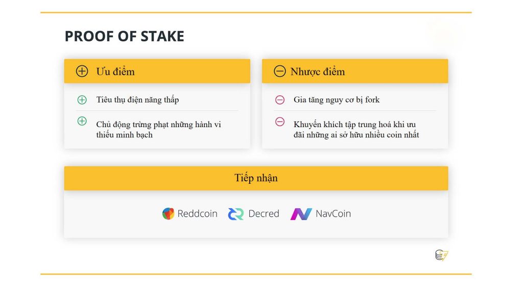 Proof-of-Stake PoS là gì?