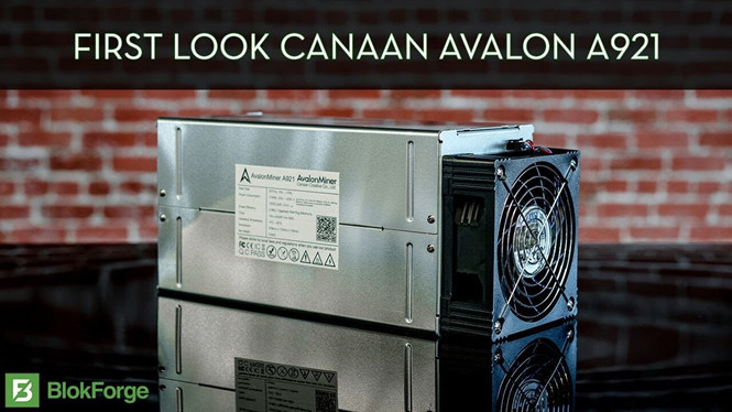 Máy đào tiền mã hóa Canaan AvalonMiner 921
