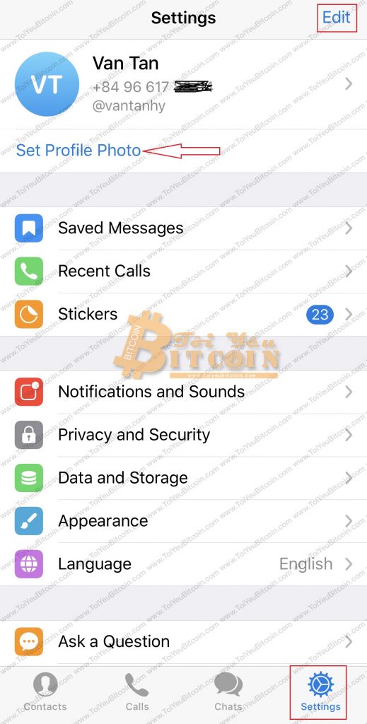 Cách sử dụng Telegram trên điện thoại. Ảnh 8