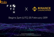 FET token lên sàn Binance