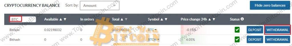 Rút tiền từ sàn Livecoin. Ảnh 1
