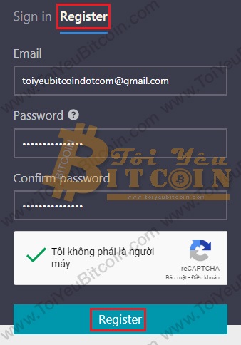 Đăng ký tạo tài khoản Latoken. Ảnh 1