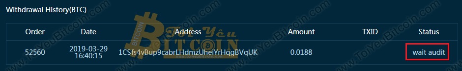 Cách rút tiền từ sàn CoinTiger. Ảnh 5