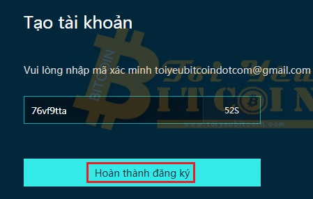 Đăng ký tạo tài khoản CoinTiger. Ảnh 4